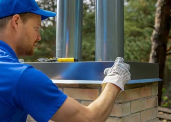 Chimney cap installation min